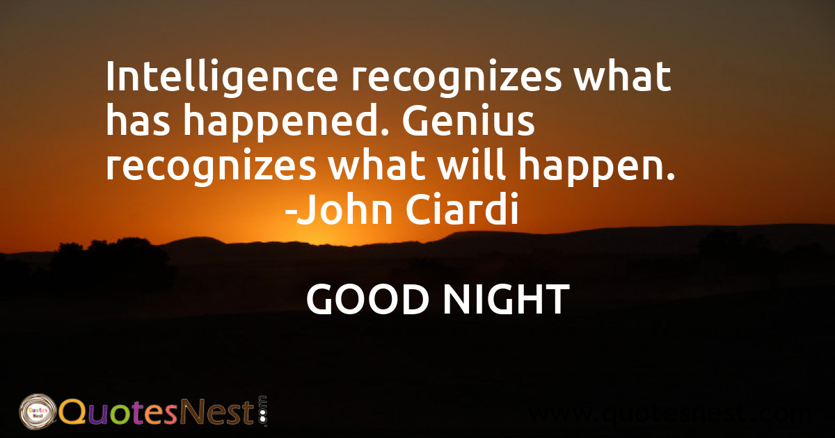 Intelligence Quotes 2313
